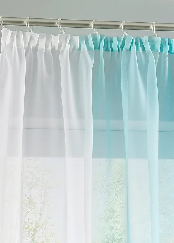 Voilages à effet ombré (2 pces), bonprix