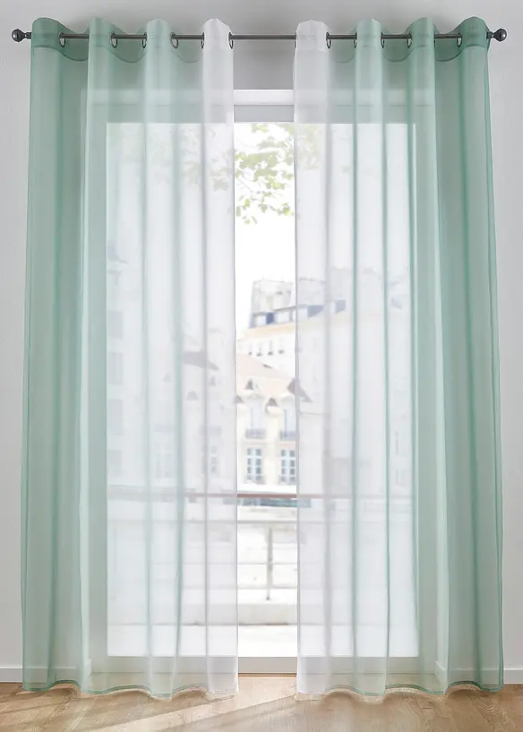 Voilages à effet ombré (2 pces), bonprix