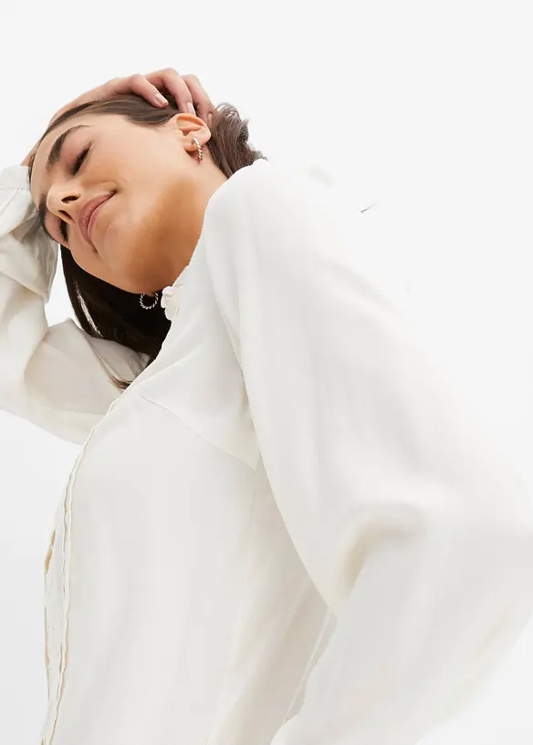 Chemisier à broderies anglaises, bonprix