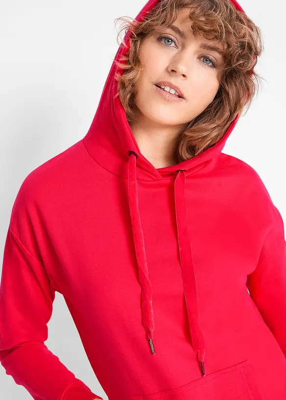 Robe en molleton de coton mélangé, bonprix