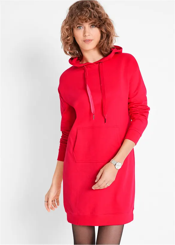 Robe en molleton de coton mélangé, bonprix