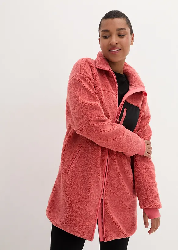 Veste en polaire peluche, bonprix