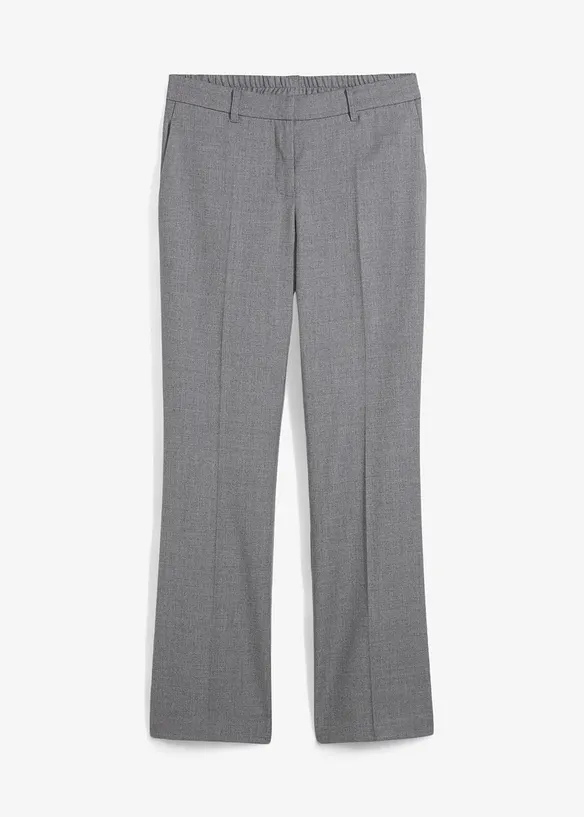 Pantalon flare en laine, bonprix