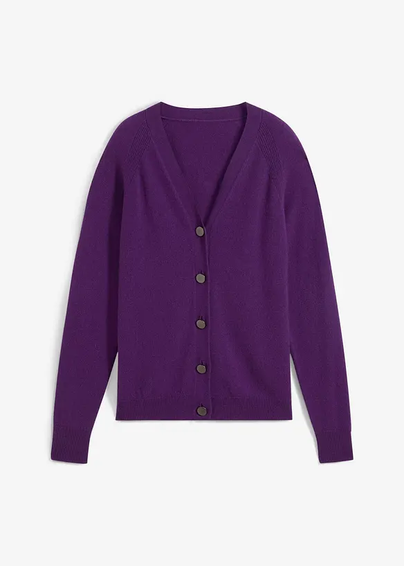 Gilet en maille avec cachemire, bonprix