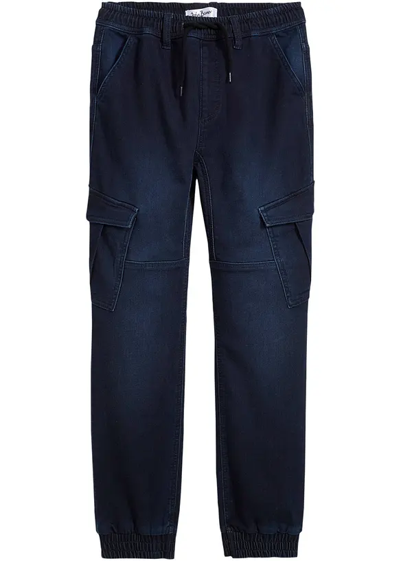 Jean garçon à poches cargo, Regular Fit, bonprix