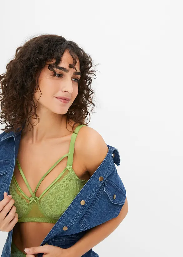 Soutien-gorge minimiseur avec dentelle, bonprix
