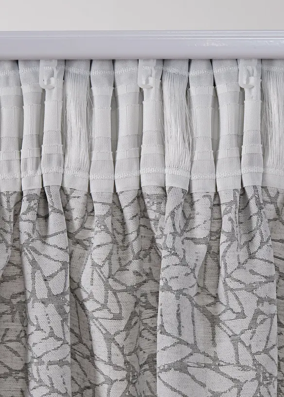 Panneau en jacquard à motif végétal (1 pce), bonprix