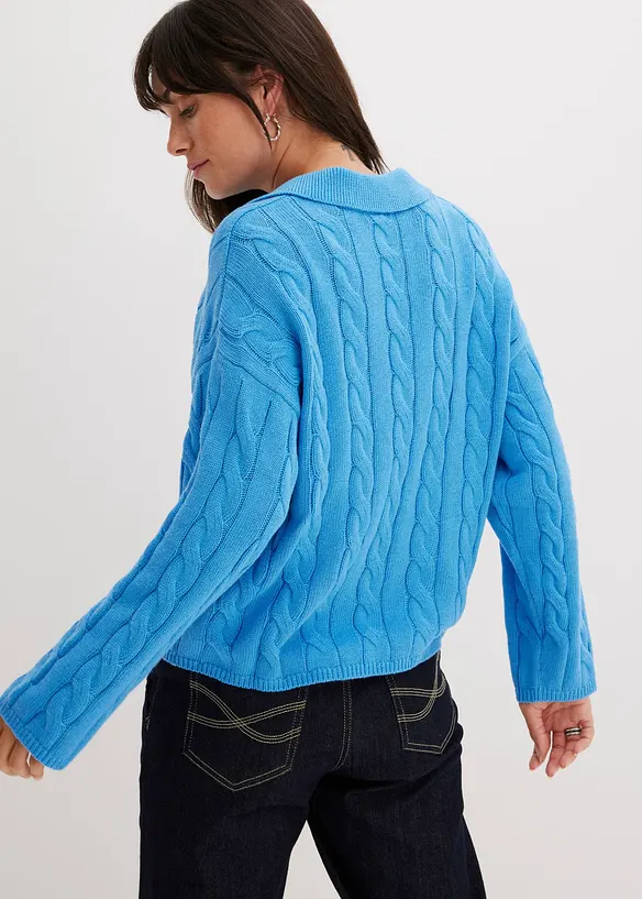 Pull oversize doux contenant du cachemire, bonprix