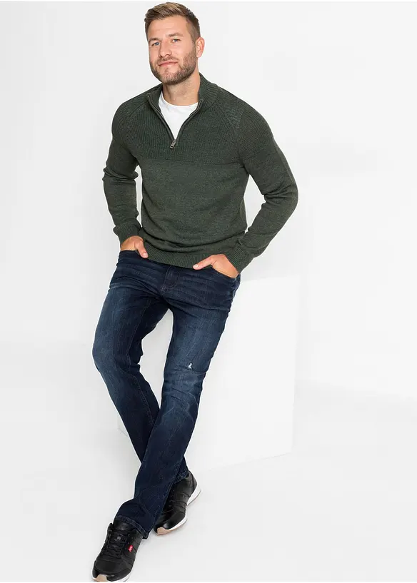 Pull camionneur contenant du coton, bonprix