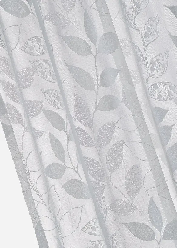 Voilage en jacquard à motif végétal (1 pce), bonprix