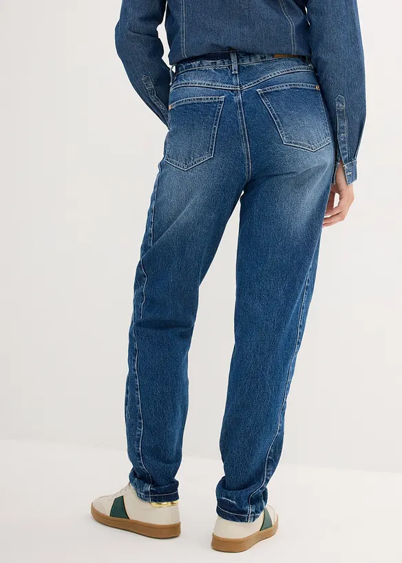Jean mom, taille haute, bonprix
