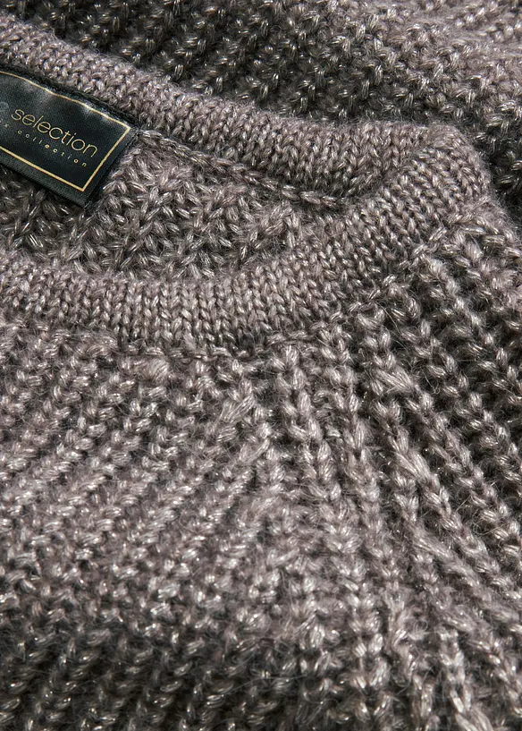 Pull en grosses mailles avec fil brillant, bonprix