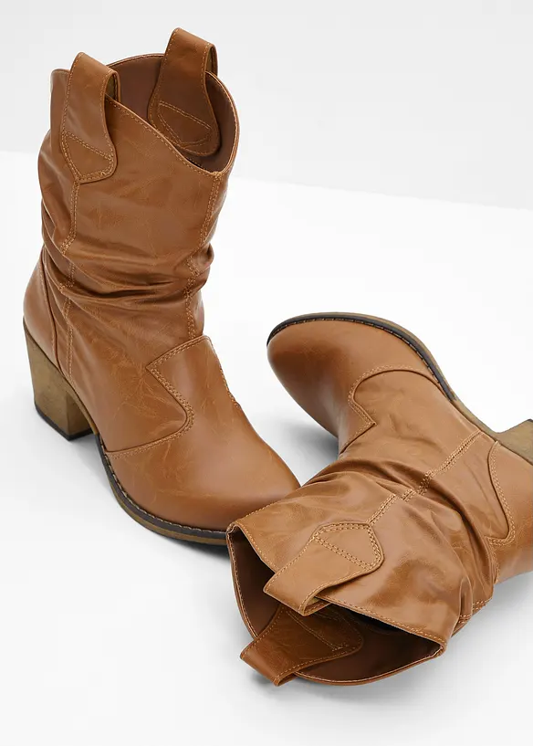 Bottines esprit santiags, bonprix