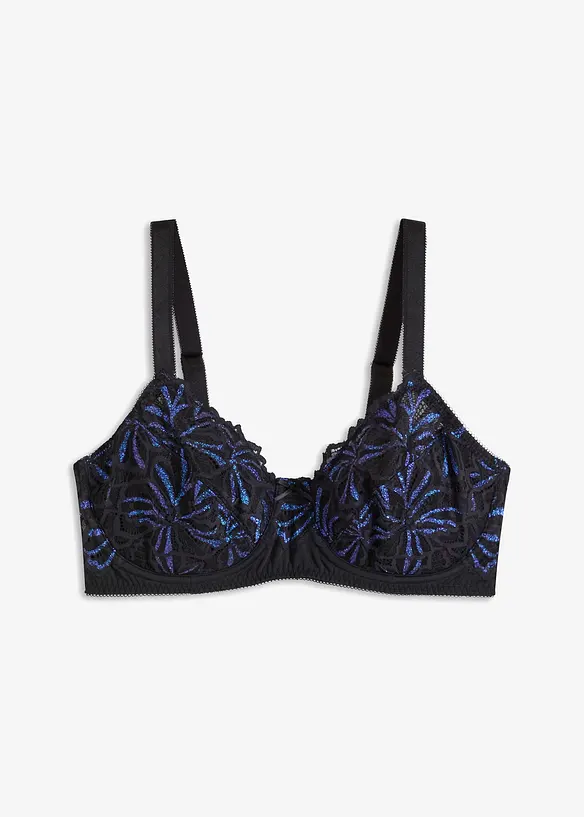 Soutien-gorge minimiseur à fil lurex multicolore, bonprix