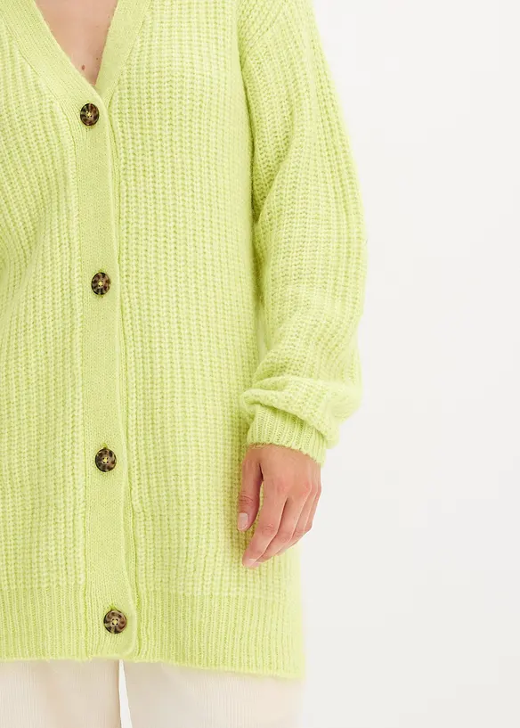 Gilet en maille avec laine, bonprix