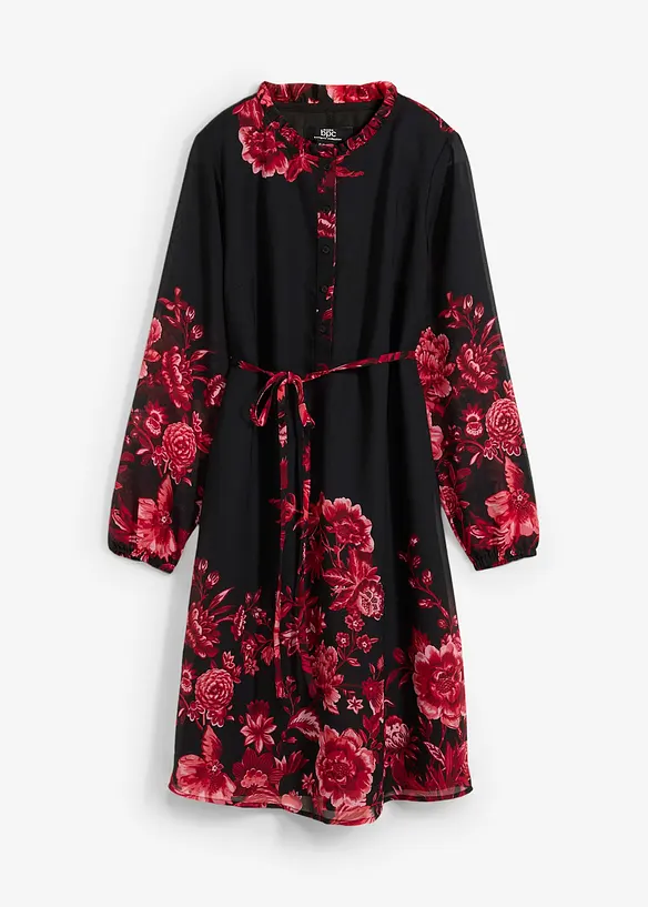 Robe 2en1 pour la grossesse et l'allaitement en crêpe, bonprix
