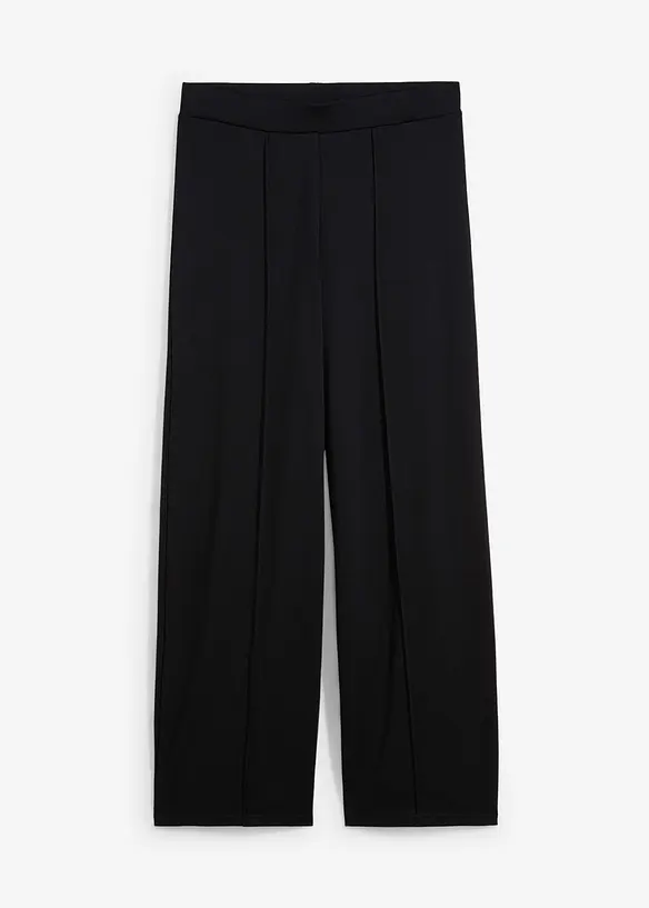 Pantalon en jersey et punto di roma confortable, bonprix