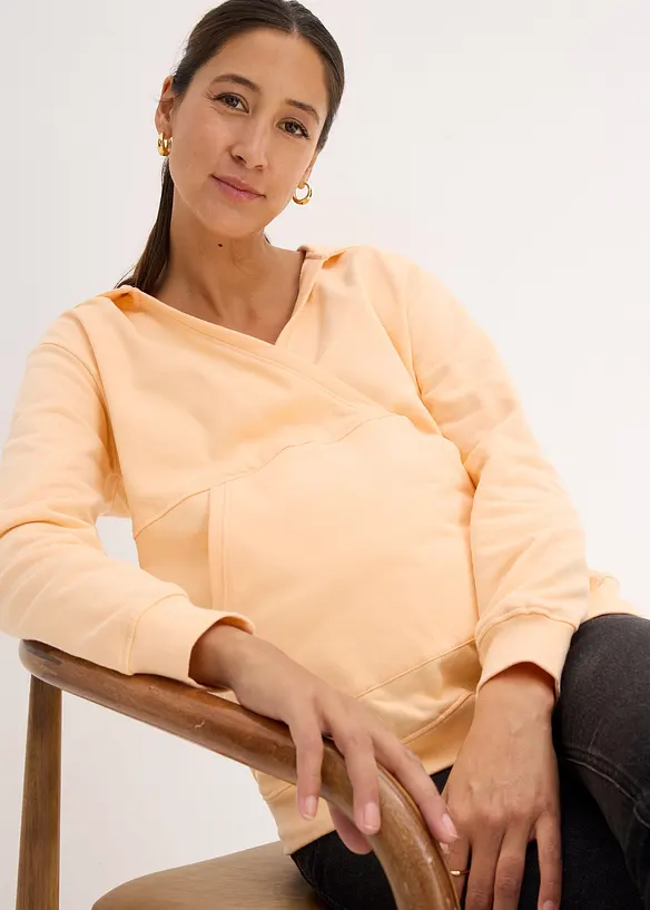 Sweat de grossesse et d'allaitement en coton, bonprix