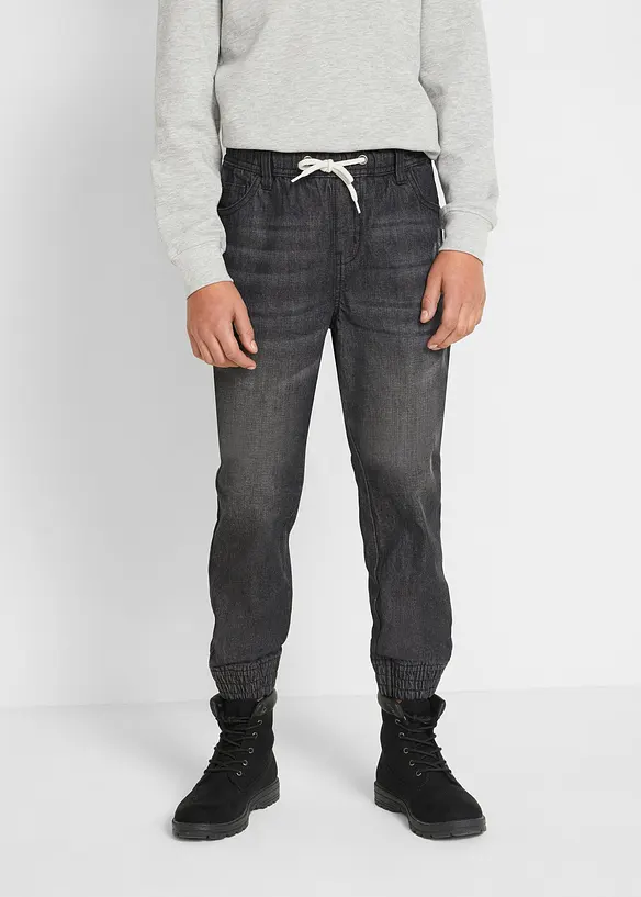 Jeans à taille élastiquée pour garçon, bonprix