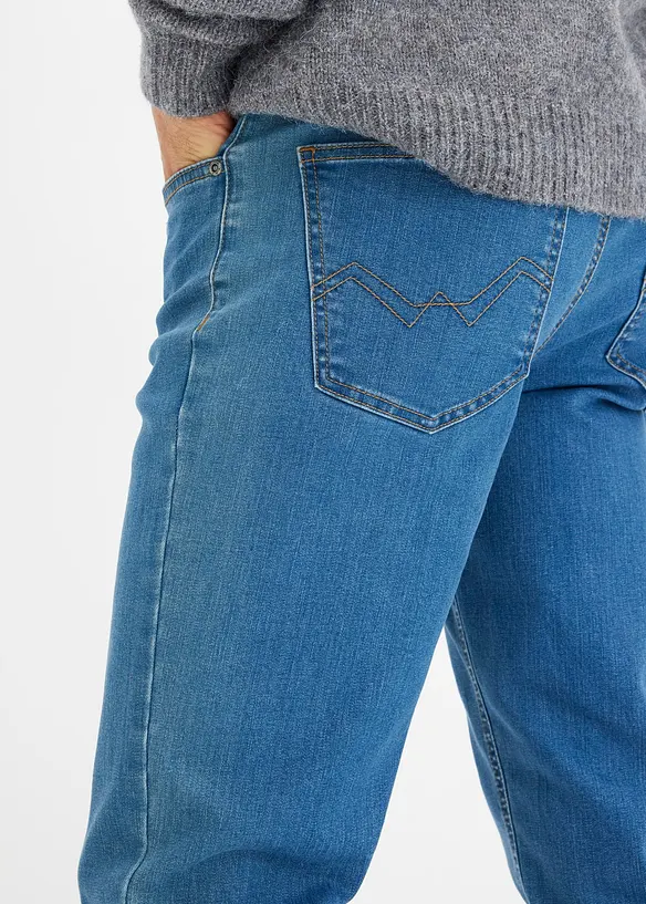 Lot de 2 jeans droit extensibles Regular, bonprix