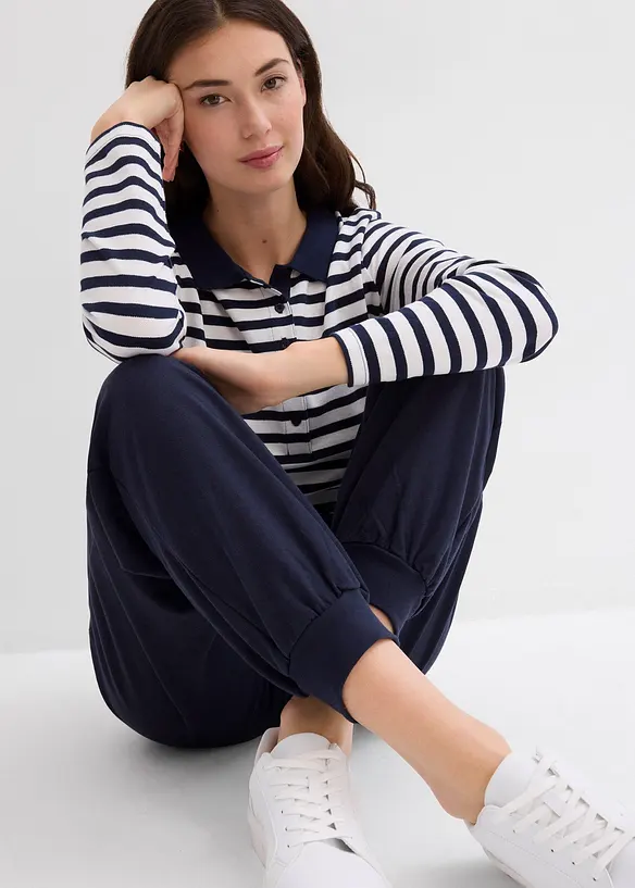 Pantalon de jogging, taille élastiquée, bonprix