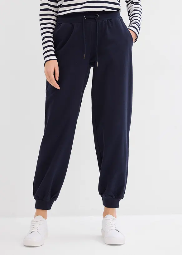 Pantalon de jogging, taille élastiquée, bonprix