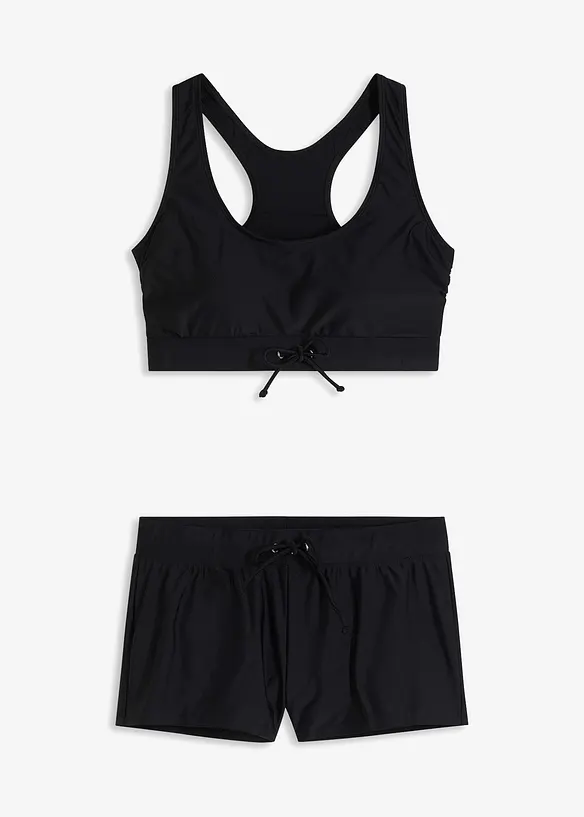 Bikini brassière avec short de bain (ens. 2 pces), bonprix