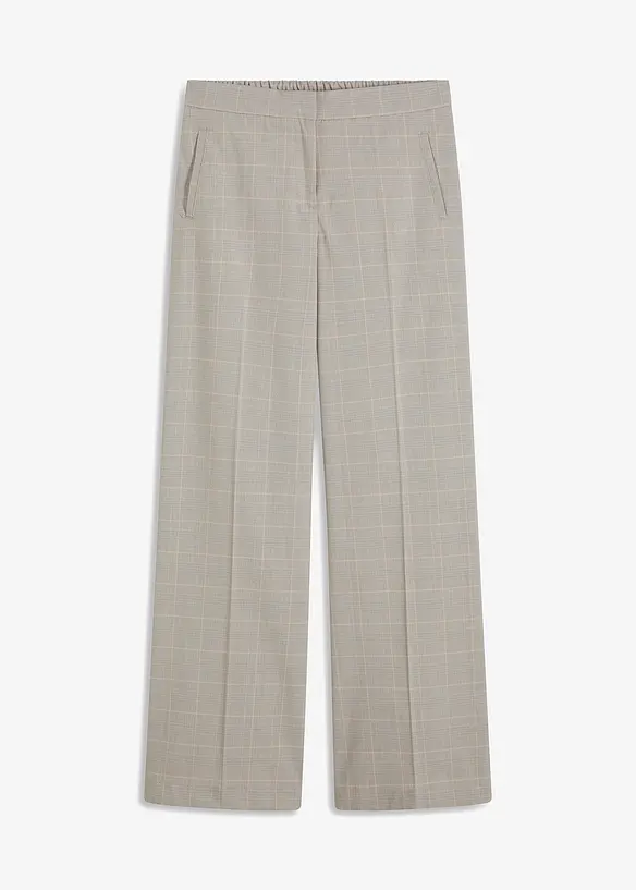 Pantalon large en viscose mélangée, bonprix