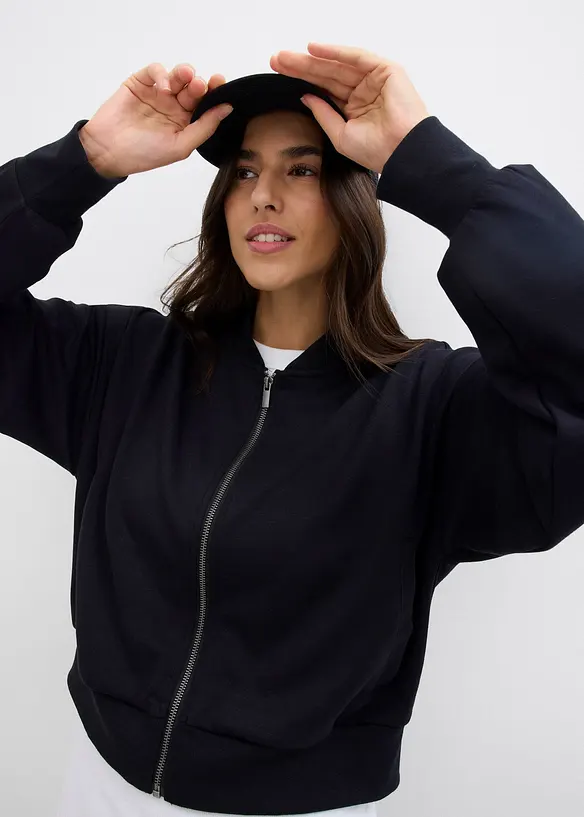 Blouson en molleton avec viscose, bonprix