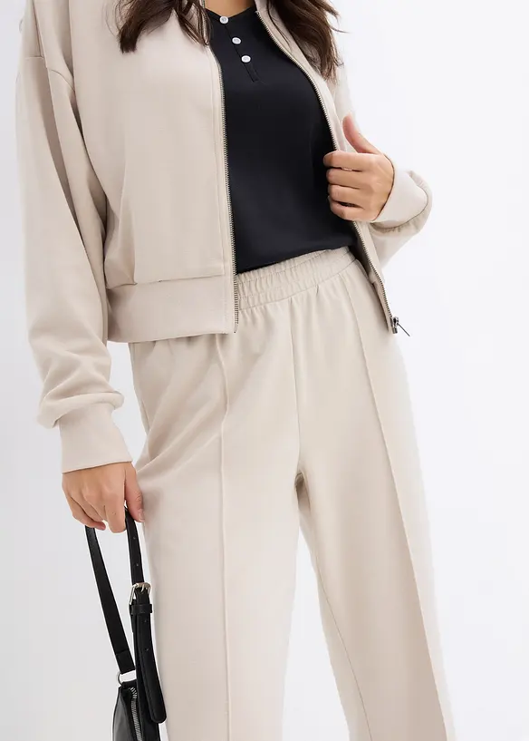 Pantalon en molleton avec viscose, bonprix