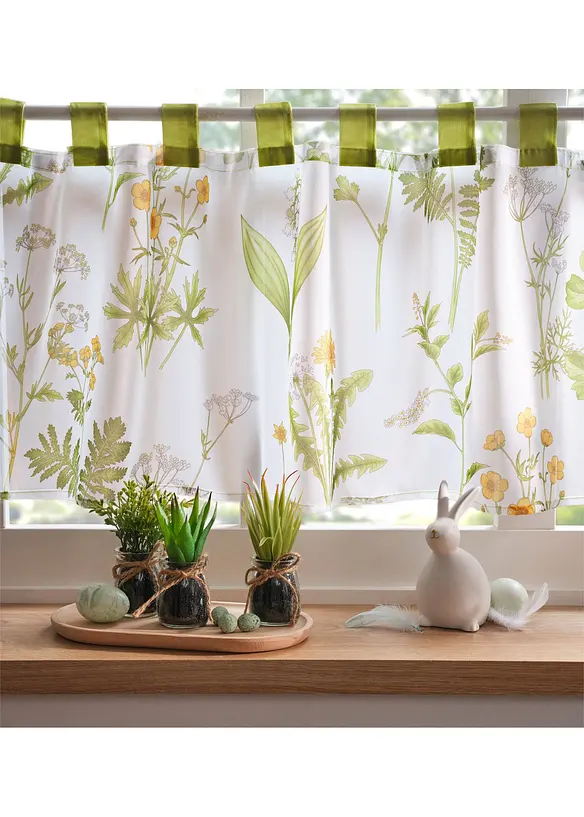 Succulentes artificielles en pot de verre (Ens. 3 pces.), bonprix