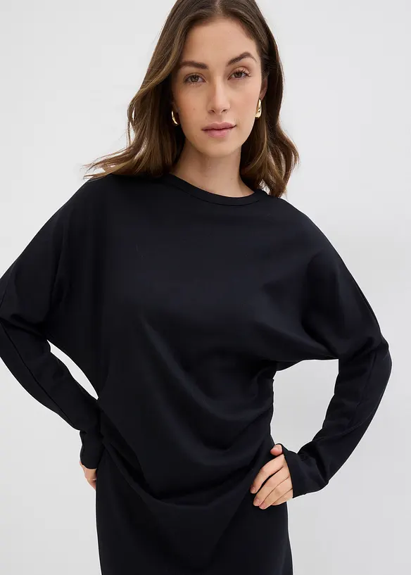 Robe midi en jersey milano confortable, bonprix