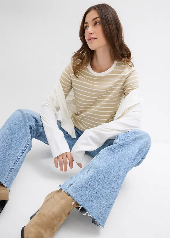 T-shirt épais 100% coton, bonprix