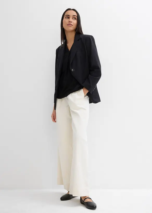 Blouse confortable en jersey milano, bonprix