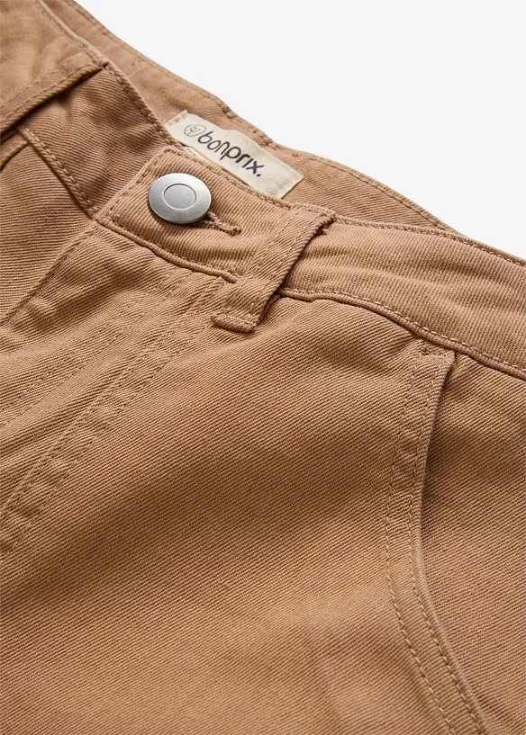 Pantalon en twill de coton extensible, bonprix