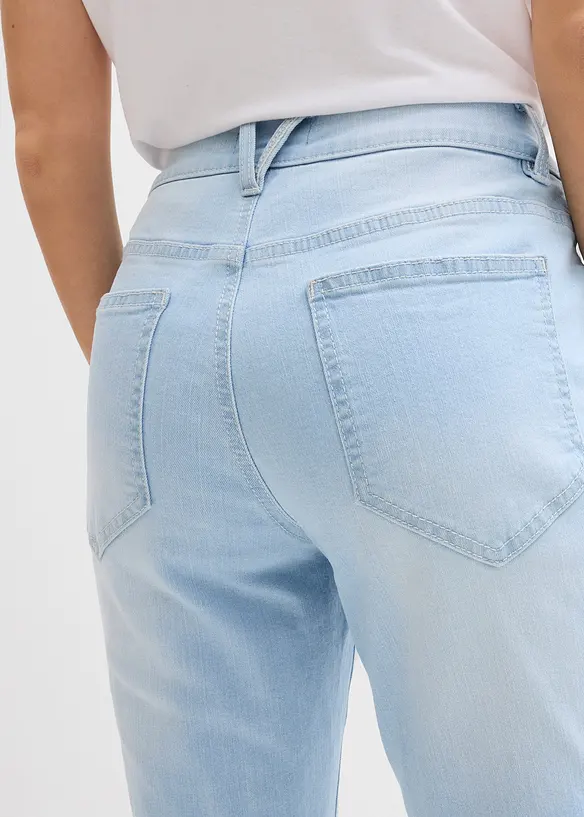 Jean bootcut, taille haute, bonprix