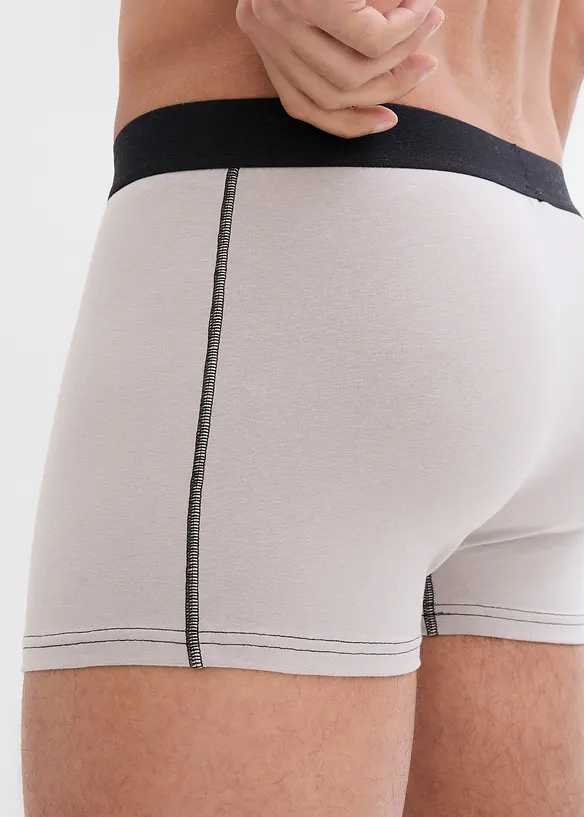 Lot de 3 boxers coton, bonprix