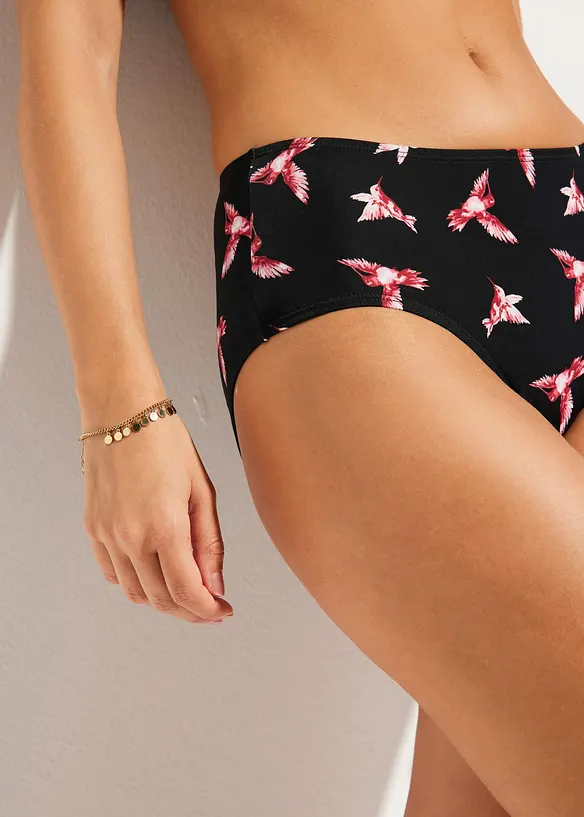 Bas de bikini taille haute, bonprix