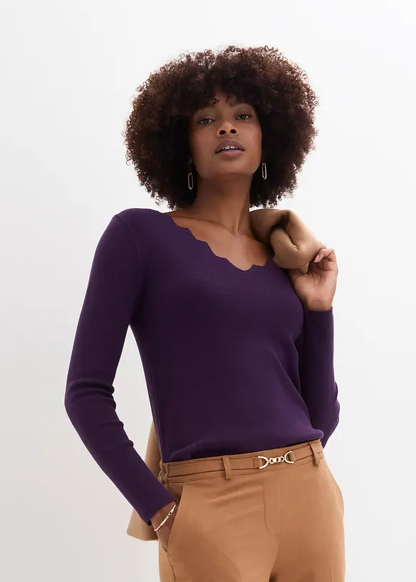 Pull en fine maille, bonprix