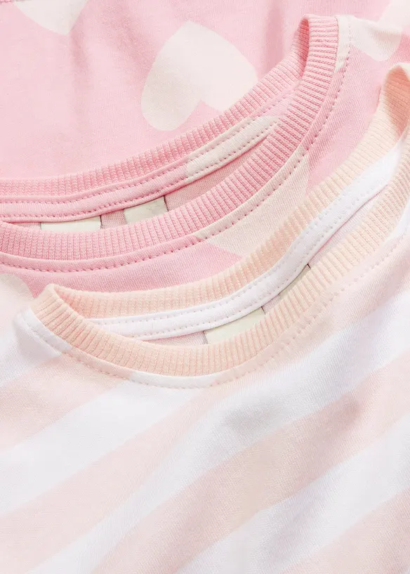 Lot de 2 pyjamas 100% coton (ens. 4 pces), bonprix