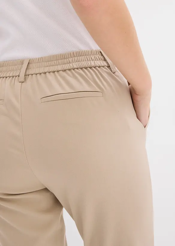 Pantalon chino en viscose mélangée, bonprix