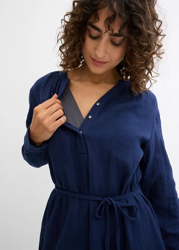 Robe de grossesse et d’allaitement 100% coton, bonprix