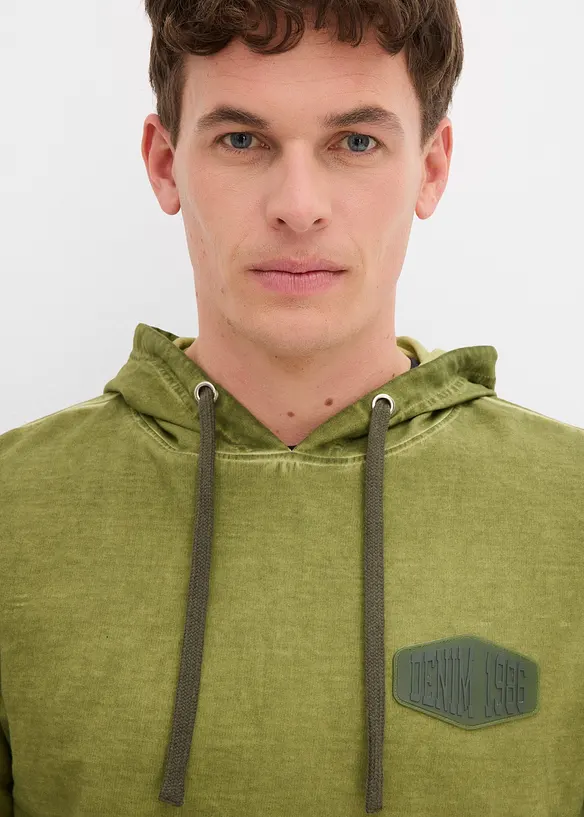Sweat à capuche en coton, bonprix