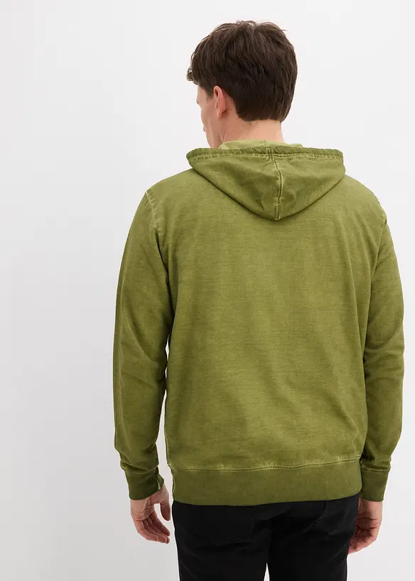 Sweat à capuche en coton, bonprix