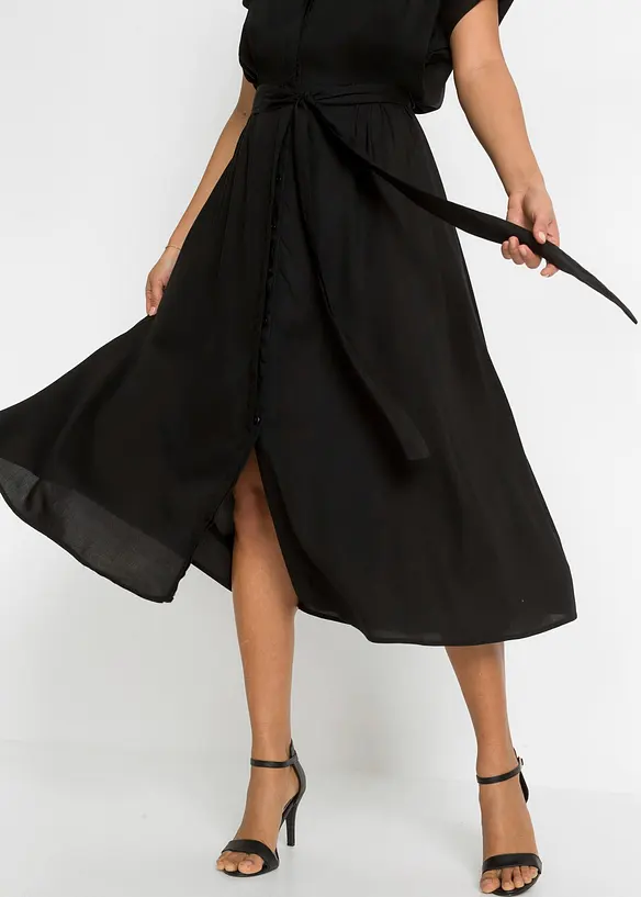 Robe-chemise en viscose fluide, bonprix