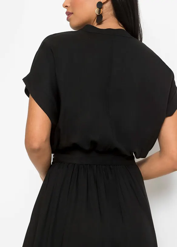 Robe-chemise en viscose fluide, bonprix