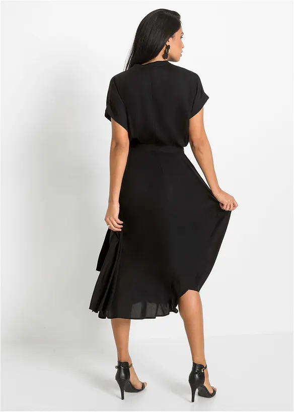 Robe-chemise en viscose fluide, bonprix