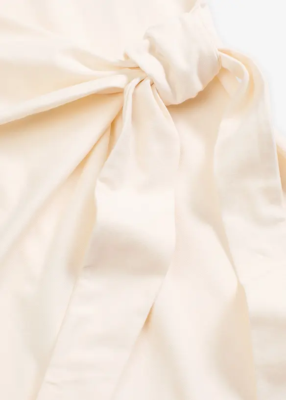 Robe nouée en jersey de coton stretch, bonprix