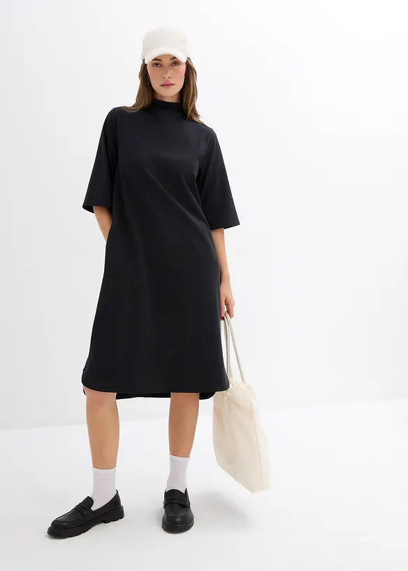 Robe en jersey de coton extensible, bonprix