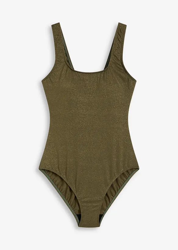 Maillot 1 pièce brillant, bonprix